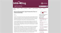 Desktop Screenshot of blog.infotrends.com